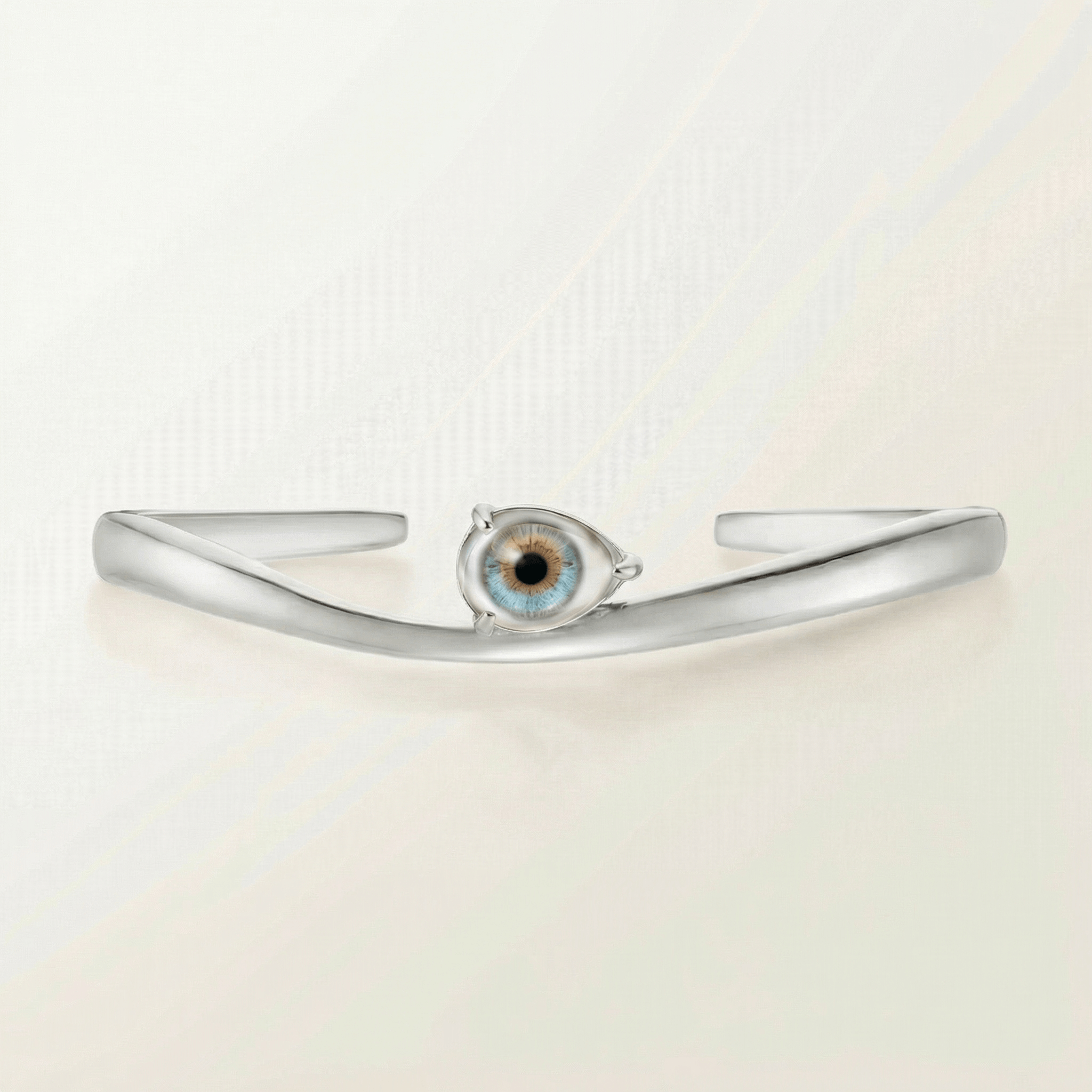 Sightline Bangle - Silver