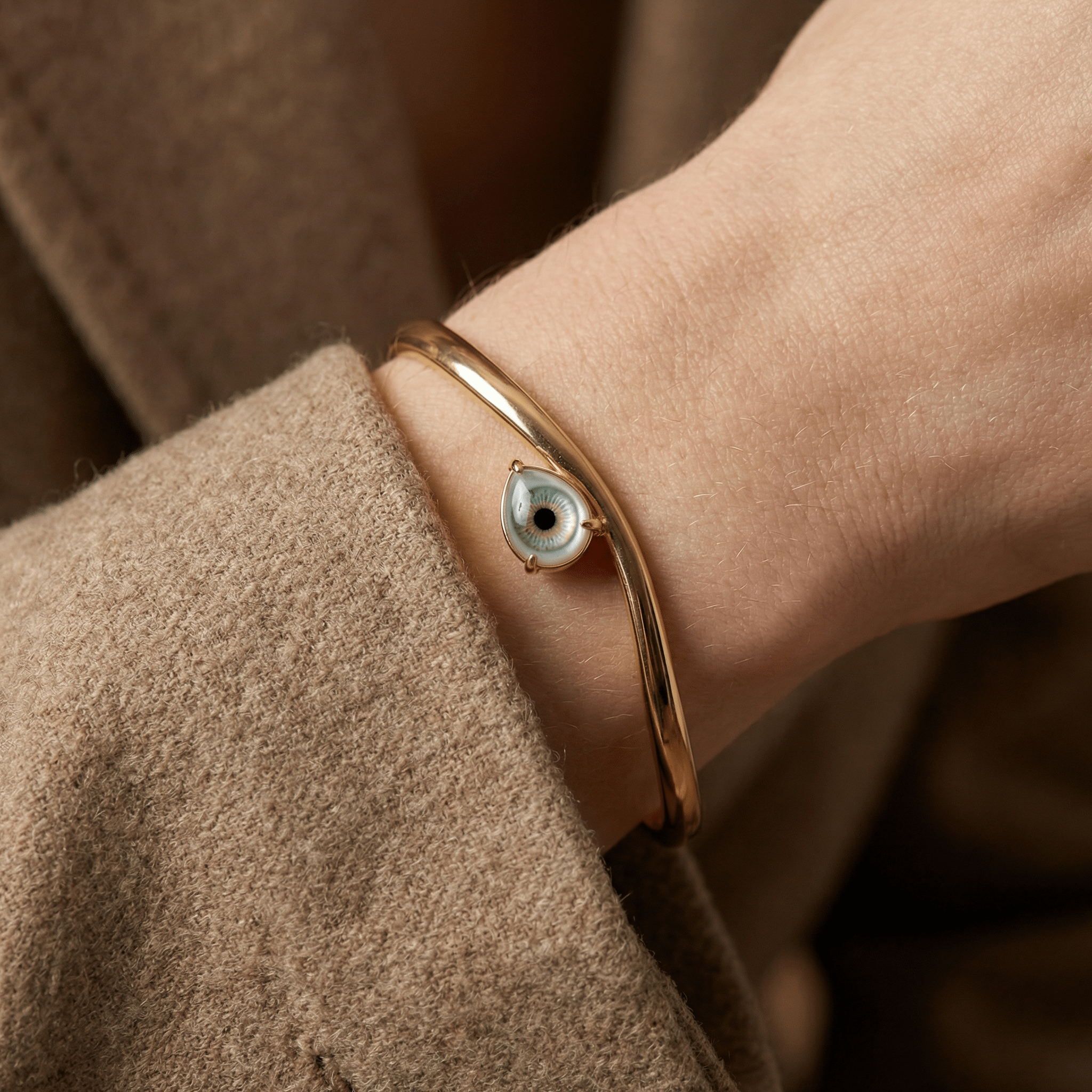 Sightline Bangle - Silver