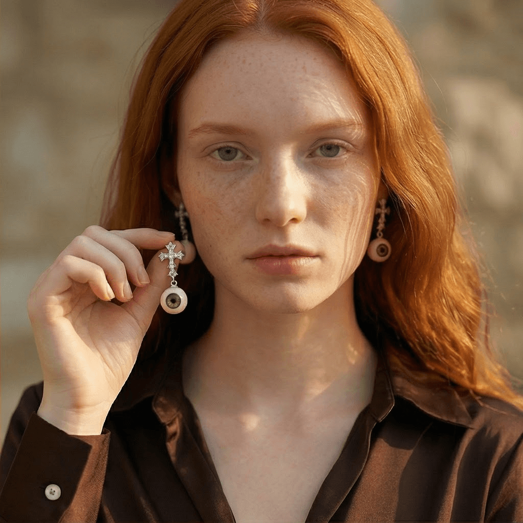 The Cathedral Gaze Earrings