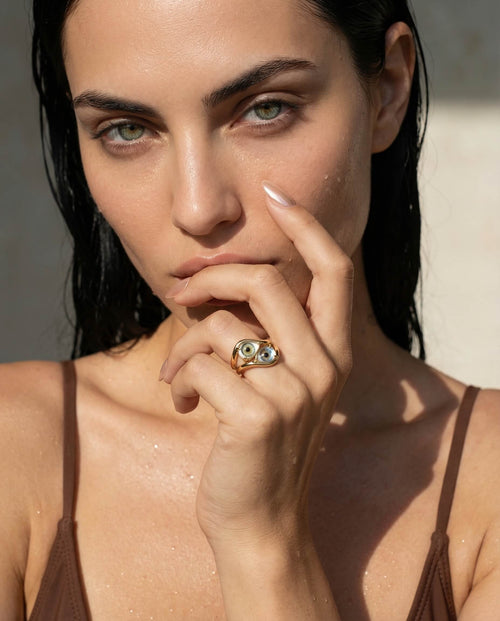 The Entwined Path Rings