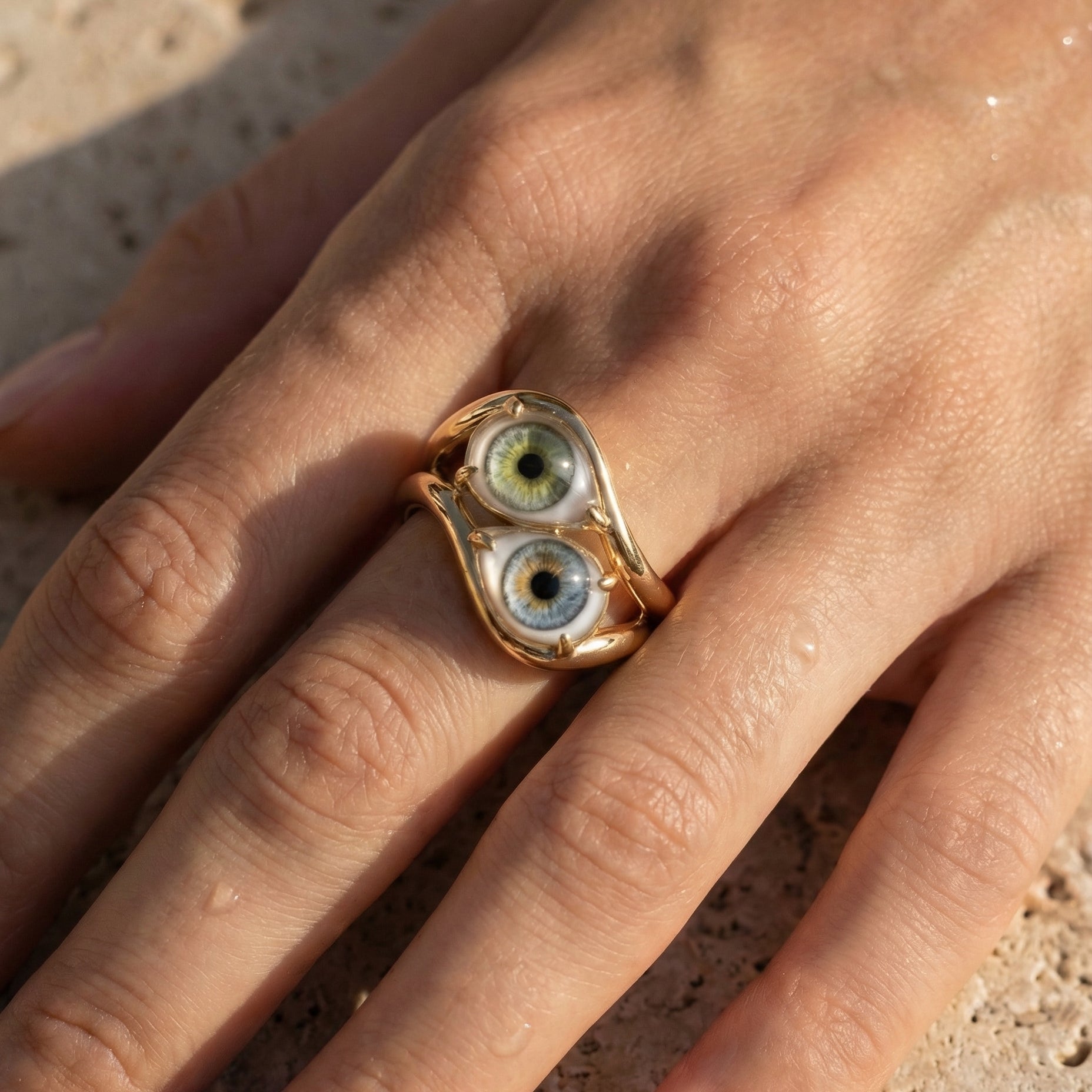 The Entwined Path Rings