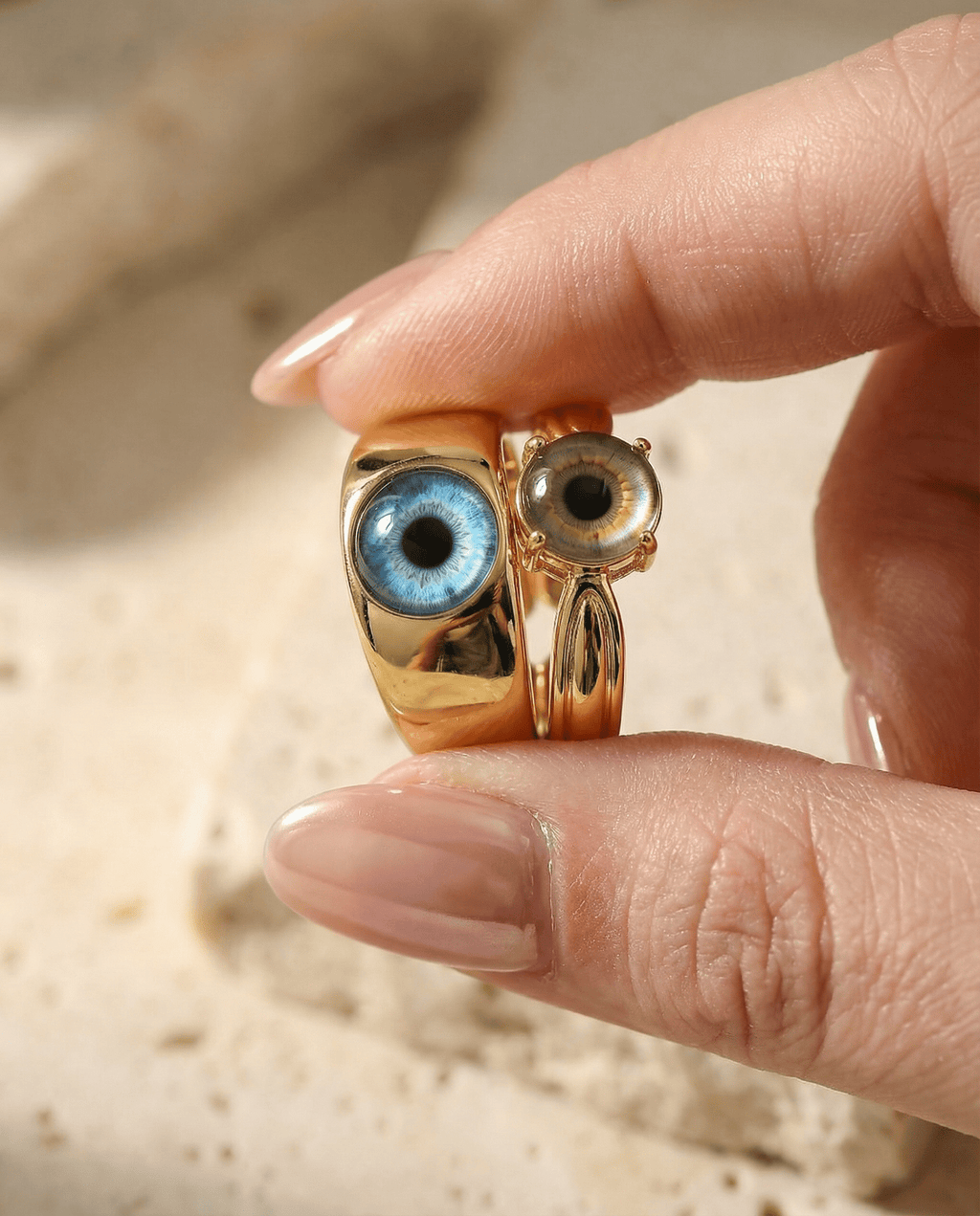 Die Ringe des gegenseitigen Blicks