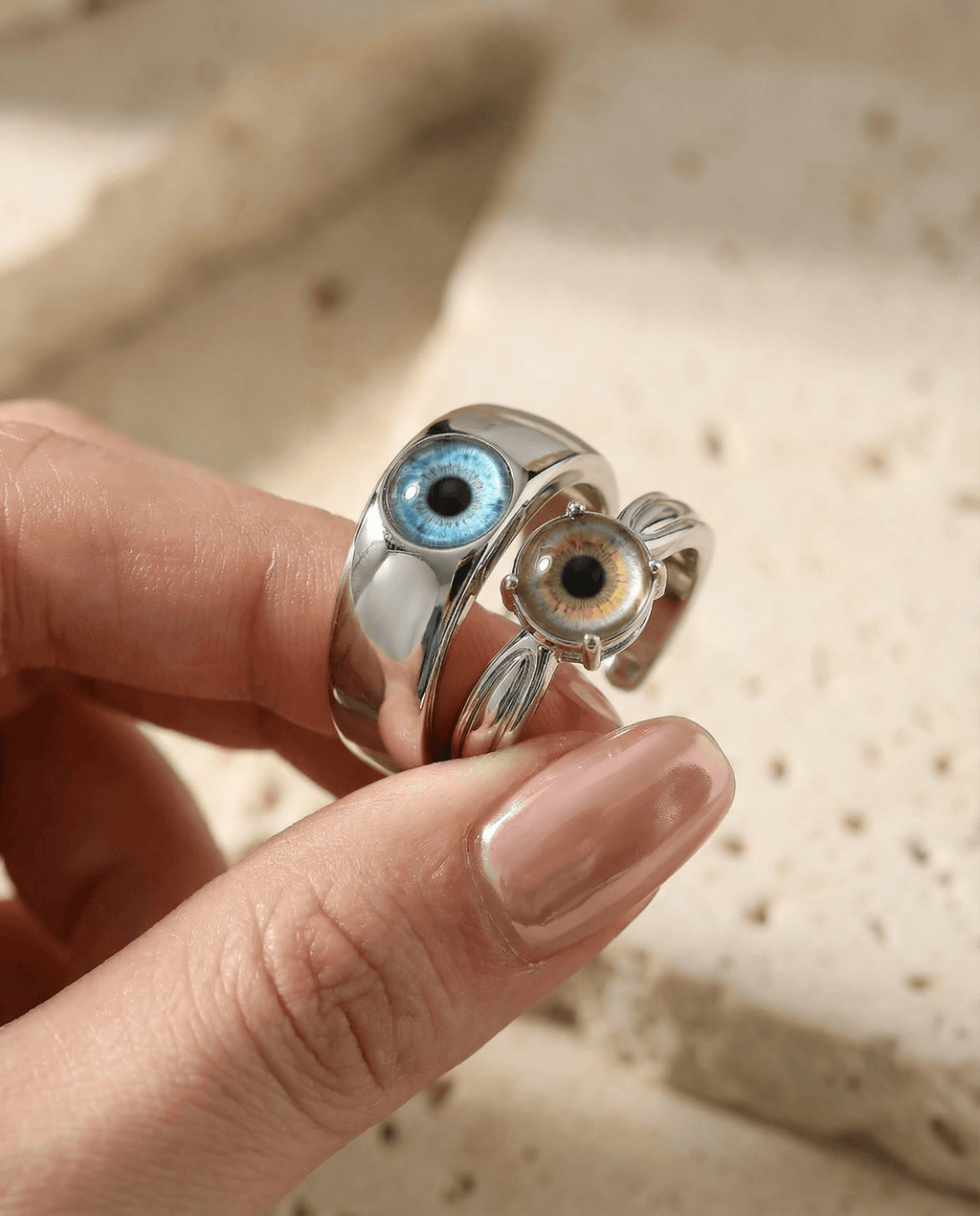 Die Ringe des gegenseitigen Blicks