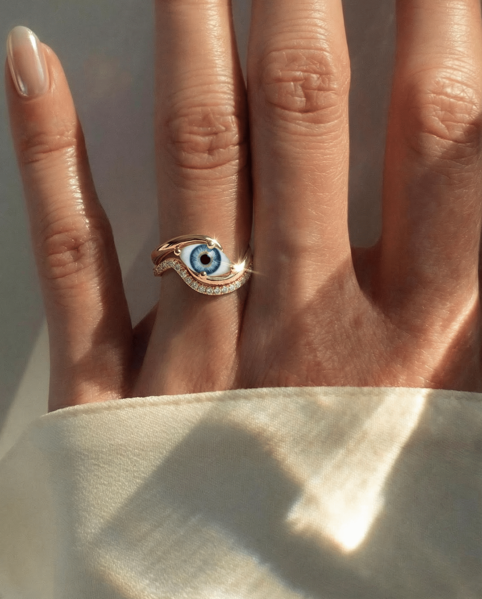 Marquise Devotion Ring & Band