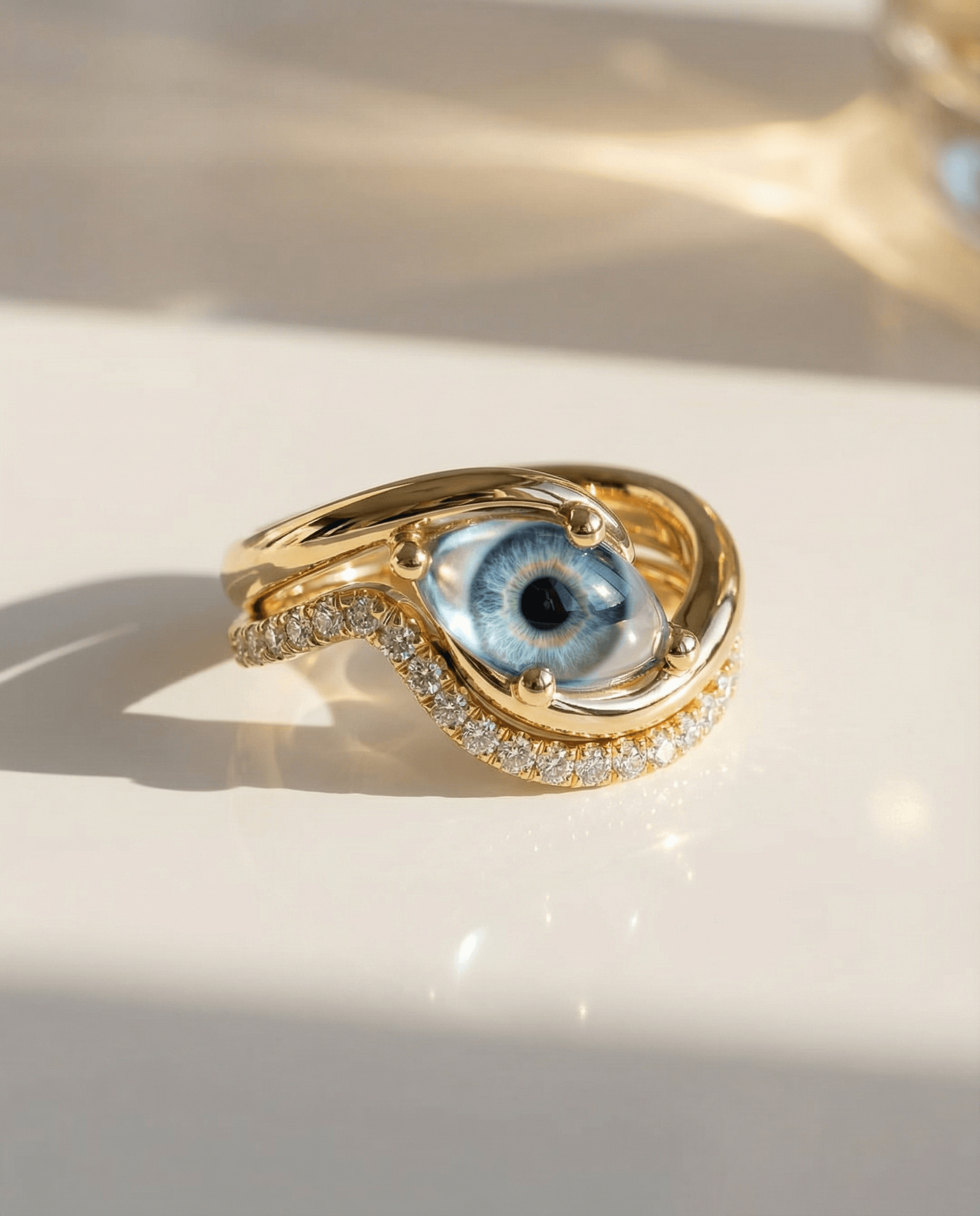 Marquise Devotion Ring & Band